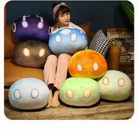 HKM-033683 Ice Fire Thunder Elemental Plush Toy Pillow - Cartoon Cushion in Multiple Sizes