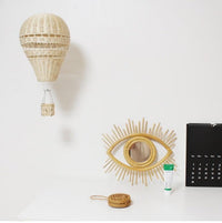 HKM-033811 Handmade Woven Hot Air Balloon Decoration for Children’s Photography Props - Large Size 35x25