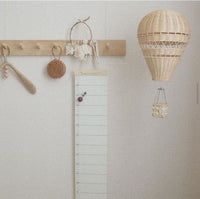 HKM-033811 Handmade Woven Hot Air Balloon Decoration for Children’s Photography Props - Large Size 35x25