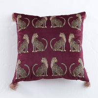 HKM-033939 Digital Printing Plush Tassel Cushion Cover - Available in Multiple Sizes