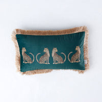 HKM-033939 Digital Printing Plush Tassel Cushion Cover - Available in Multiple Sizes