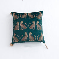 HKM-033939 Digital Printing Plush Tassel Cushion Cover - Available in Multiple Sizes