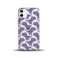 HKM-033939 Transparent Cute Cartoon Phone Case for iPhone Models 6 6S, 7 8, XR, XS, 11 Pro Max & More