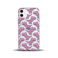 HKM-033939 Transparent Cute Cartoon Phone Case for iPhone Models 6 6S, 7 8, XR, XS, 11 Pro Max & More