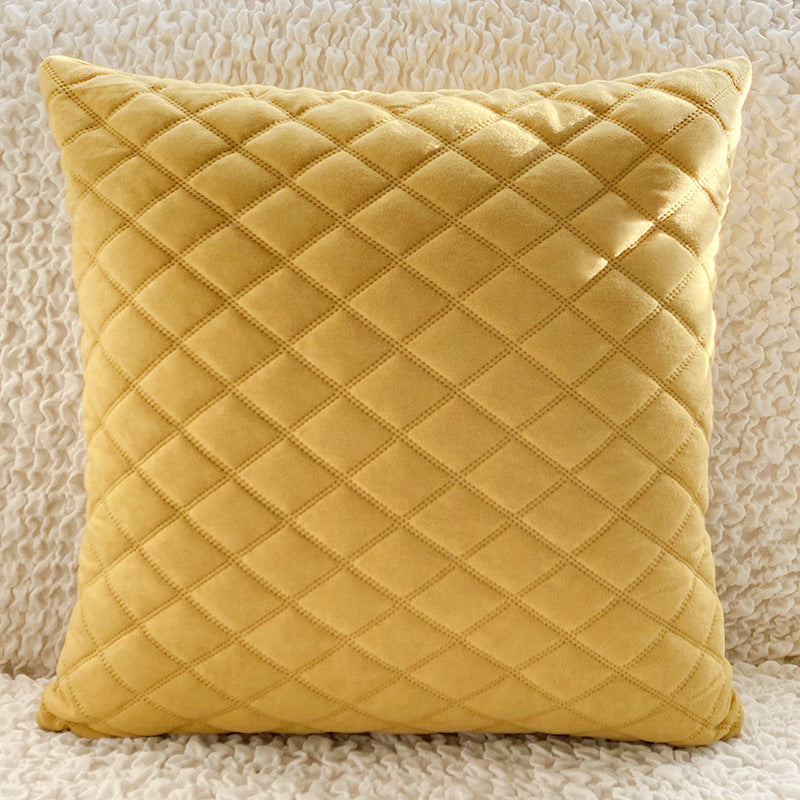 HKM-034003 Modern Velvet Throw Pillows in Various Colors - 45x45cm Cushion Covers