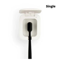HKM-034067 UV Light Toothbrush Sanitizer with Battery Capacity 3.7V 500mAh and Dual Size Options