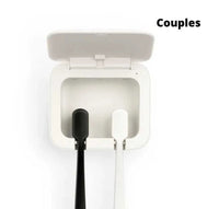 HKM-034067 UV Light Toothbrush Sanitizer with Battery Capacity 3.7V 500mAh and Dual Size Options