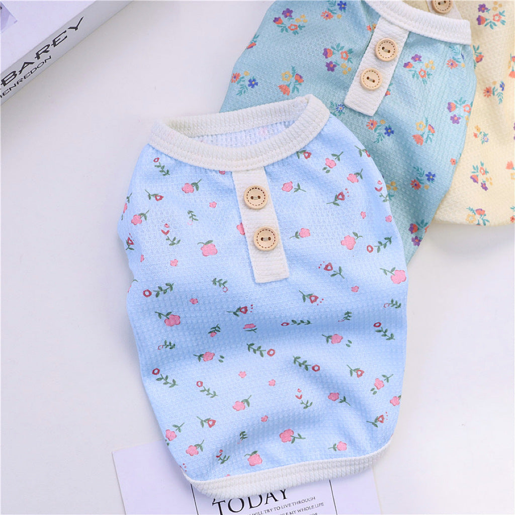 HKM-034515 Festive Cotton T-Shirt for Dogs – Christmas Design, XS to L Size Options