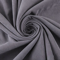 HKM-034707 Corduroy Tie-Dye Pantsuit Trousers - 85% Polyester, 15% Nylon, 100x150cm