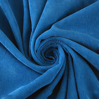 HKM-034707 Corduroy Tie-Dye Pantsuit Trousers - 85% Polyester, 15% Nylon, 100x150cm