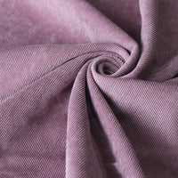 HKM-034707 Corduroy Tie-Dye Pantsuit Trousers - 85% Polyester, 15% Nylon, 100x150cm