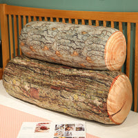 HKM-034835 Creative Simulation Stump Cotton Pillow Cushion - 50cm Height