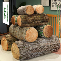 HKM-034835 Creative Simulation Stump Cotton Pillow Cushion - 50cm Height