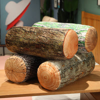HKM-034835 Creative Simulation Stump Cotton Pillow Cushion - 50cm Height