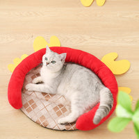 HKM-035155 Cozy Crab Style Pet Mat for Small Dogs - Easy to Clean, All Seasons