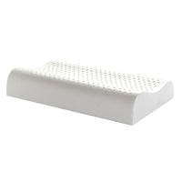 HKM-035155 Natural Latex Wave B Shape Pillow 60x40x11cm for Comfortable Sleep and Support