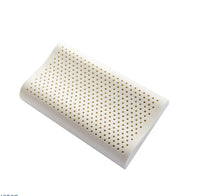HKM-035155 Natural Latex Wave B Shape Pillow 60x40x11cm for Comfortable Sleep and Support