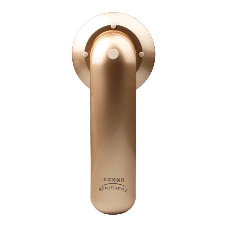 HKM-035219 Ultrasonic Beauty Slimming Device - Golden, Portable Design for Easy Use