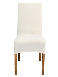 HKM-035411 Super Soft Flannel Elastic Chair Cover - Rectangle Seat Cover for Hotels and Living Spaces