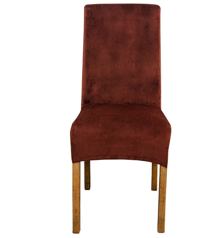 HKM-035411 Super Soft Flannel Elastic Chair Cover - Rectangle Seat Cover for Hotels and Living Spaces