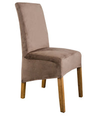 HKM-035411 Super Soft Flannel Elastic Chair Cover - Rectangle Seat Cover for Hotels and Living Spaces