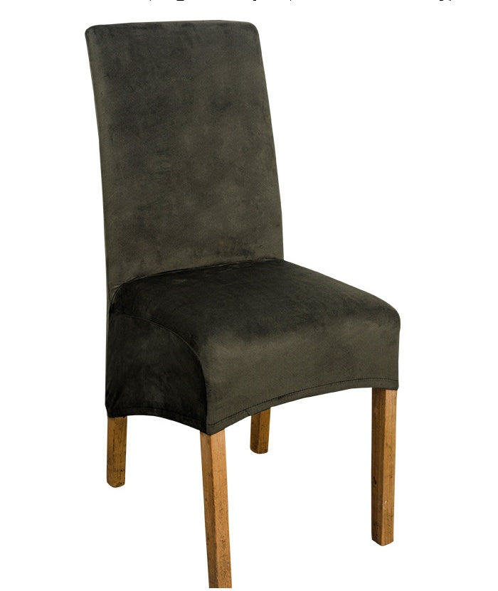 HKM-035411 Super Soft Flannel Elastic Chair Cover - Rectangle Seat Cover for Hotels and Living Spaces