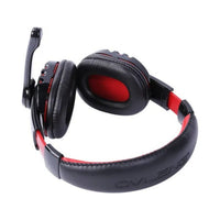 HKM-035539 Wireless Bluetooth Over-Ear Headphones with Noise Cancellation and Adjustable Headband for Deep Bass Gaming