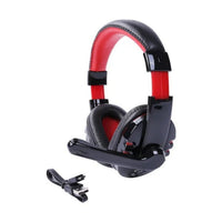HKM-035539 Wireless Bluetooth Over-Ear Headphones with Noise Cancellation and Adjustable Headband for Deep Bass Gaming