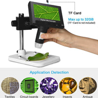 HKM-035603 High-Definition USB Digital Microscope with 720P Video and Adjustable LED Lighting