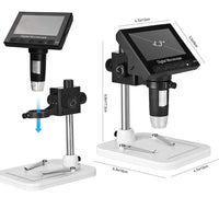 HKM-035603 High-Definition USB Digital Microscope with 720P Video and Adjustable LED Lighting