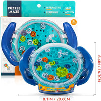 HKM-035667 3D Cube Maze Puzzle Ball Toy - Educational Gravity Ball Game for Unisex Kids