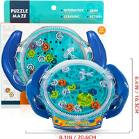 HKM-035667 3D Cube Maze Puzzle Ball Toy - Educational Gravity Ball Game for Unisex Kids