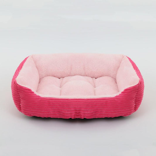 HKM-035667 Cozy Flannel Dog Kennel Sofa in Multiple Colors for All Sizes