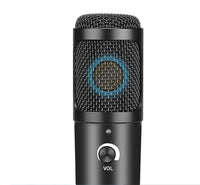 HKM-035731 USB Condenser Microphone for Laptops and Computers with Volume Control and Enhanced Sensitivity