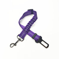 HKM-035859 Reflective Elastic Dog Seat Belt for Pet Safety in Various Colors