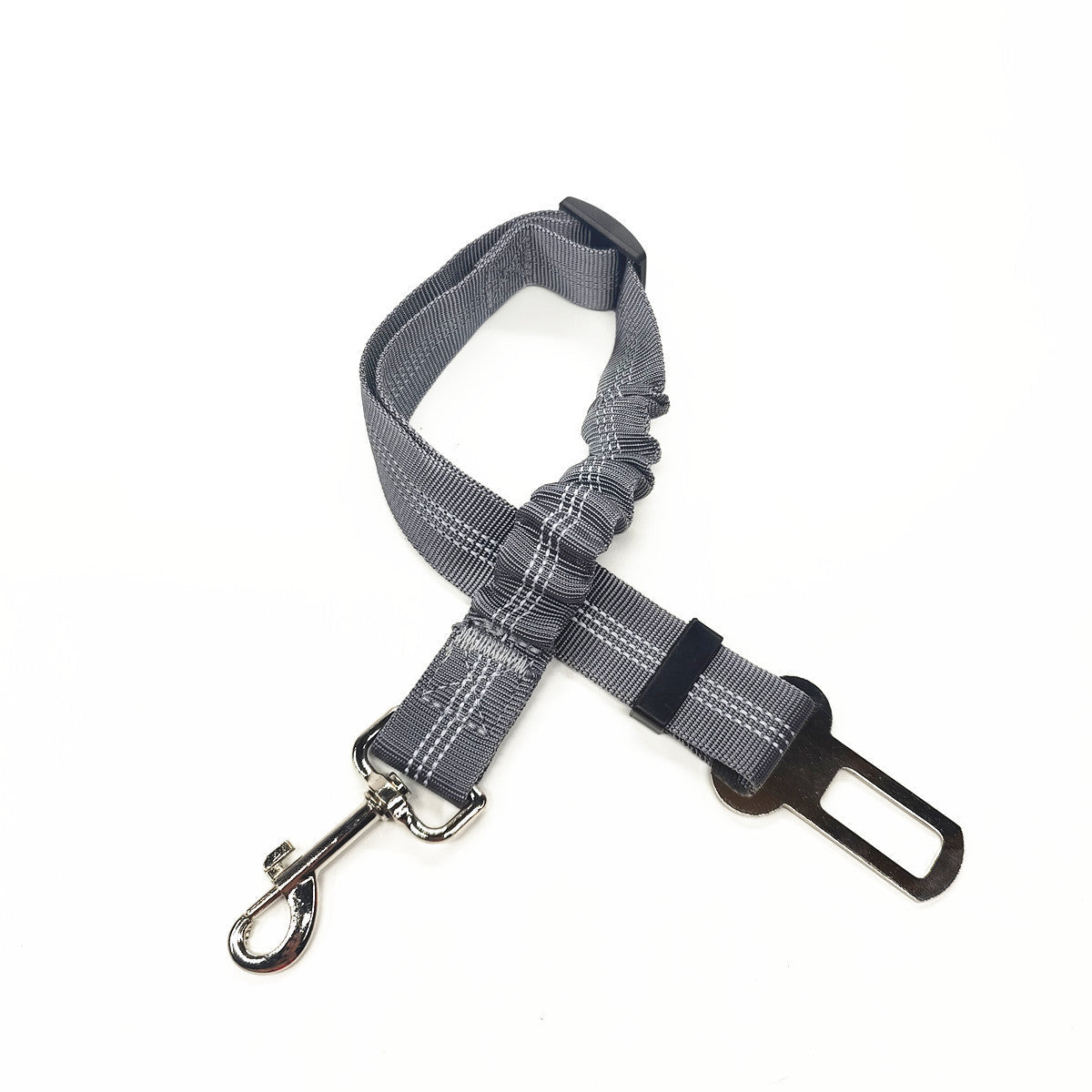 HKM-035859 Reflective Elastic Dog Seat Belt for Pet Safety in Various Colors