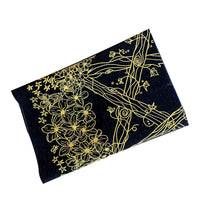 HKM-035859 Thick Velvet Tarot Tablecloth with Crystal Flower Design - 60cm x 60cm