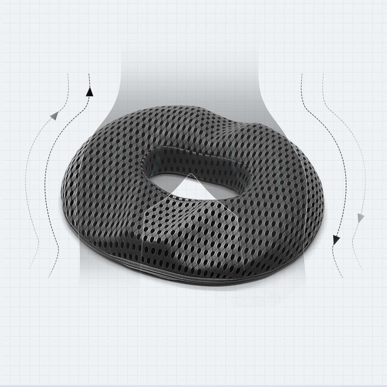 HKM-035987 Hollow Breathable Memory Foam Seat Cushion with 4D Mesh Fabric