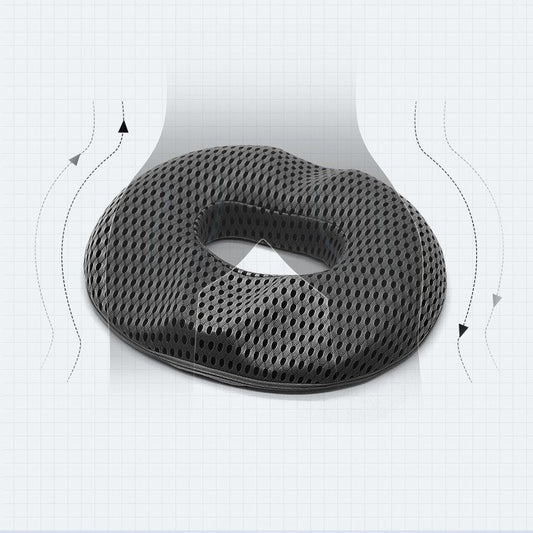HKM-035987 Hollow Breathable Memory Foam Seat Cushion with 4D Mesh Fabric