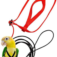 HKM-036115 Adjustable Bird Harness with Traction Rope for Comfortable Outdoor Walking