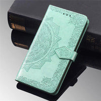 HKM-036115 Samsung Wallet Style Leather Case for Mobile Phones – Rose Gold, Mint Green, Blue, Black, Gray, Purple