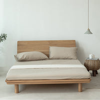 HKM-036179 Plaid Cotton Duvet Cover Set for Single and Double Beds - Modern Design