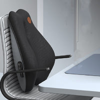 HKM-036307 Electric Vibration Massage Cushion with Memory Foam Support for Office Use