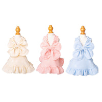 HKM-036435 Princess Style Cotton Suspender Skirt for Small Dogs
