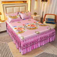 HKM-036819 Viscose Fiber Summer Sleeping Mat with Pillowcases - Three-Piece Set