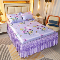 HKM-036819 Viscose Fiber Summer Sleeping Mat with Pillowcases - Three-Piece Set