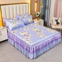 HKM-036819 Viscose Fiber Summer Sleeping Mat with Pillowcases - Three-Piece Set