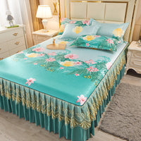 HKM-036819 Viscose Fiber Summer Sleeping Mat with Pillowcases - Three-Piece Set