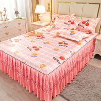 HKM-036819 Viscose Fiber Summer Sleeping Mat with Pillowcases - Three-Piece Set