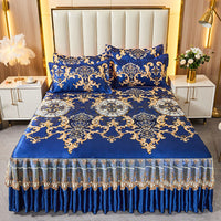 HKM-036819 Viscose Fiber Summer Sleeping Mat with Pillowcases - Three-Piece Set